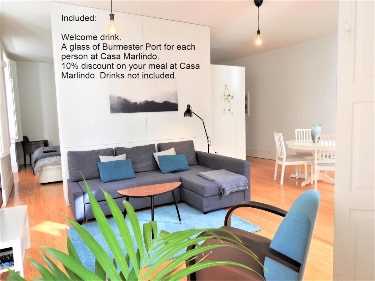 Oporto Delight 1 Luxury Apartment In Historic Center With Balcony Max 4 P Екстериор снимка
